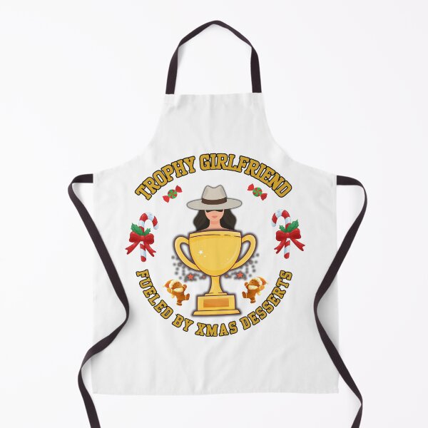 Item preview, Trophy Girlfriend Fueled By Christmas Desserts – Funny Holiday Gift designed and sold by AnaPixMar.