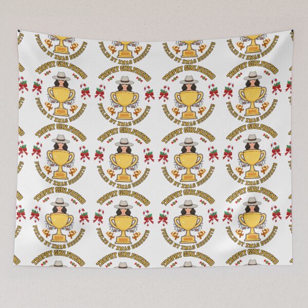 Item preview, Trophy Girlfriend Fueled By Christmas Desserts – Funny Holiday Gift designed and sold by AnaPixMar.