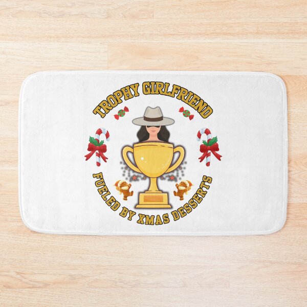 Item preview, Trophy Girlfriend Fueled By Christmas Desserts – Funny Holiday Gift designed and sold by AnaPixMar.
