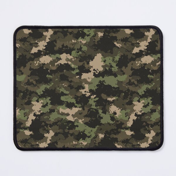Item preview, Edgy Pixeled Camouflage Pattern For Camping Gear Lover designed and sold by RoyalStarsPatts.