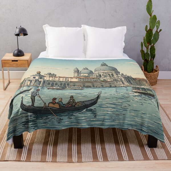 Item preview, Basilica di Santa Maria della Salute Japanese Woodblock Print designed and sold by Takeda-art.