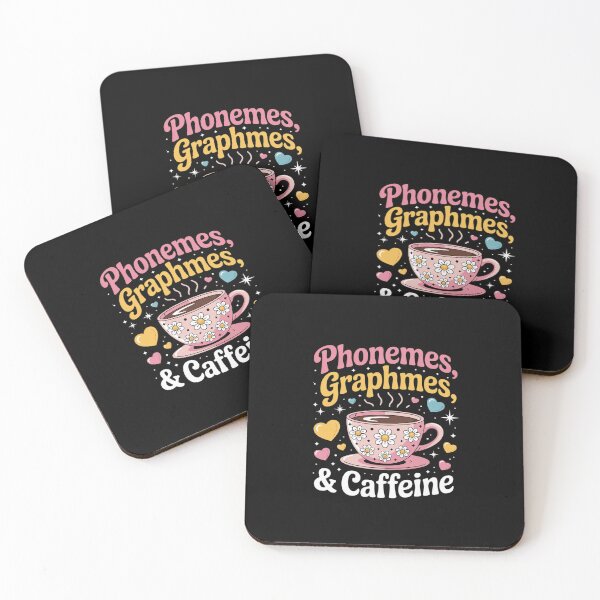 Item preview, Phonemes Graphemes and Caffeine Reading Back to School 000  designed and sold by MathisBellanger.