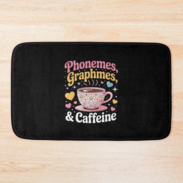 Item preview, Phonemes Graphemes and Caffeine Reading Back to School 000  designed and sold by MathisBellanger.