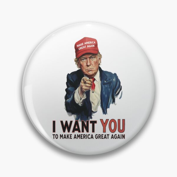 Item preview, Trump Uncle Sam Make America Great Again Art designed and sold by RedWave Patriot Studio.