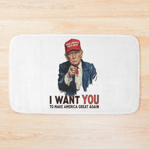 Item preview, Trump Uncle Sam Make America Great Again Art designed and sold by RedWave Patriot Studio.