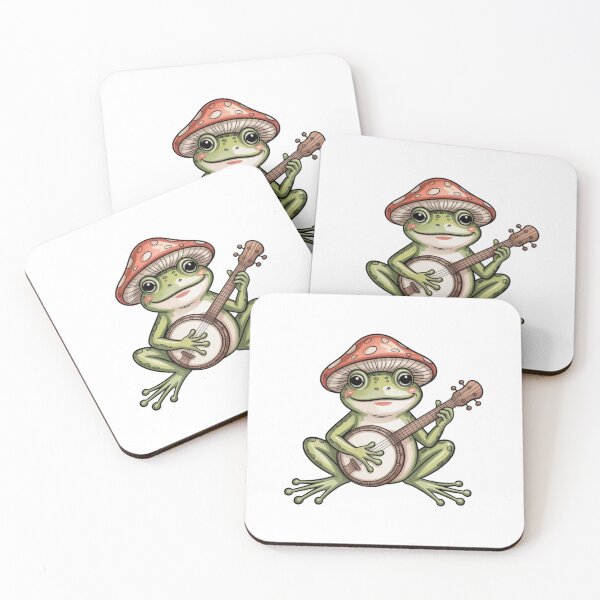 Item preview, Frog playing the banjo designed and sold by SOUFIANE1991.