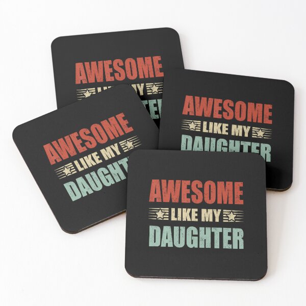 Item preview, Awesome Like My Daughter Funny Fathers Day Dad designed and sold by KathleenEliza.
