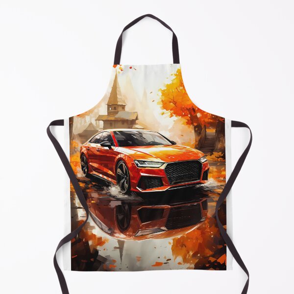 Item preview, Dynamic car captured amid exploding colors of autumn designed and sold by RevUpDesign.