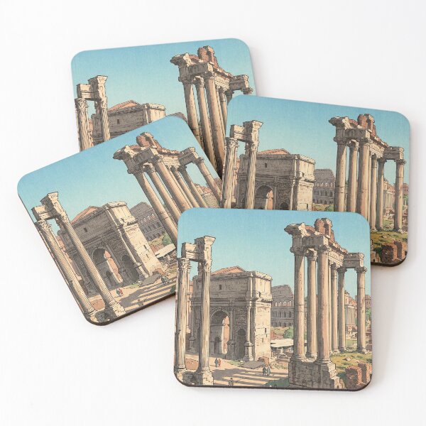 Item preview, Roman Forum Japanese Woodblock Print designed and sold by Takeda-art.