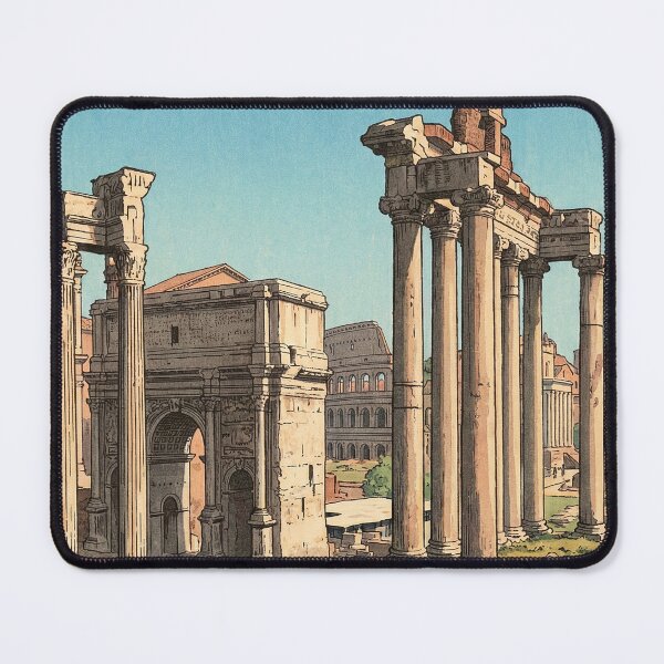Item preview, Roman Forum Japanese Woodblock Print designed and sold by Takeda-art.