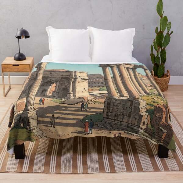 Item preview, Roman Forum Japanese Woodblock Print designed and sold by Takeda-art.