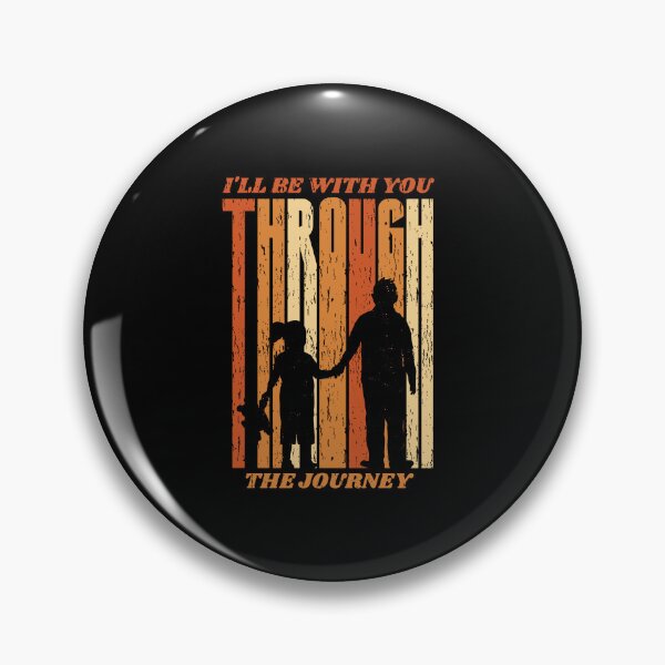 Item preview, I'll Be With You Through The Journey Dad and Daughter Silhouette designed and sold by JRRTs.