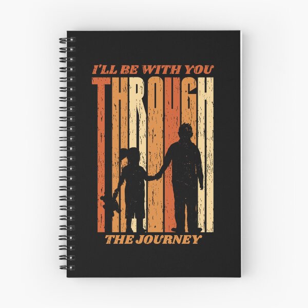 Item preview, I'll Be With You Through The Journey Dad and Daughter Silhouette designed and sold by JRRTs.