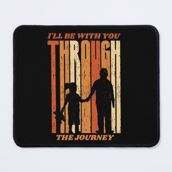 Item preview, I'll Be With You Through The Journey Dad and Daughter Silhouette designed and sold by JRRTs.