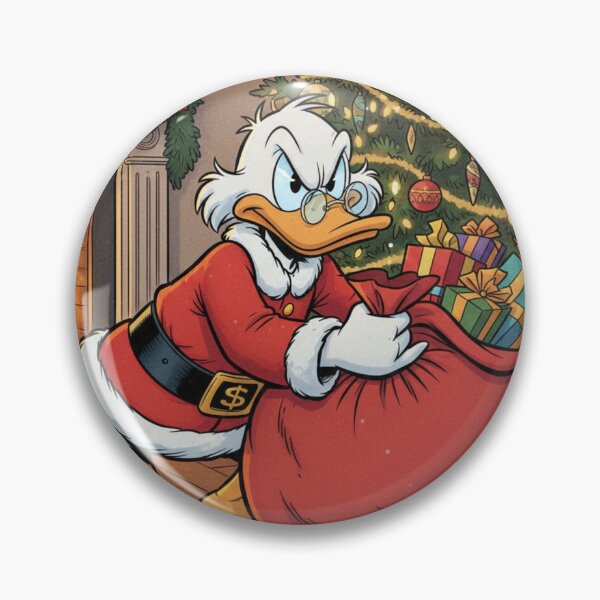 Item preview, Scrooge McDuck Santa Claus Christmas Gift Sack Grinch designed and sold by GEK-NERD.