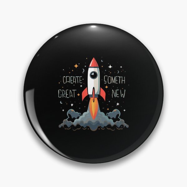 Item preview, Create Something New Rocket Design designed and sold by Kavya Art.