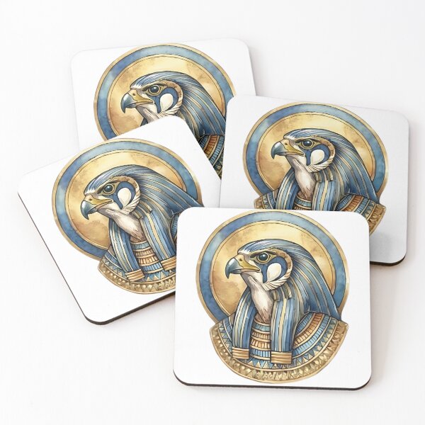 Item preview, Horus The Falcon God - Ancient Egyptian Mythology Portrait designed and sold by TobaGallery868.
