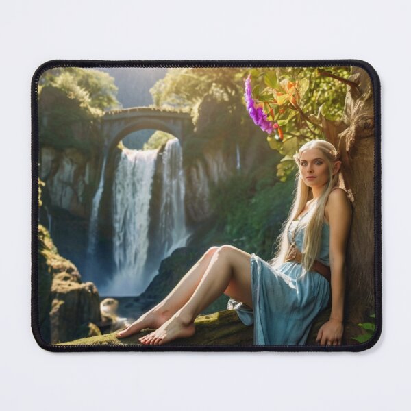 Item preview, Silent Waterfall of the Secret Elf’s Land designed and sold by BlareBlare.