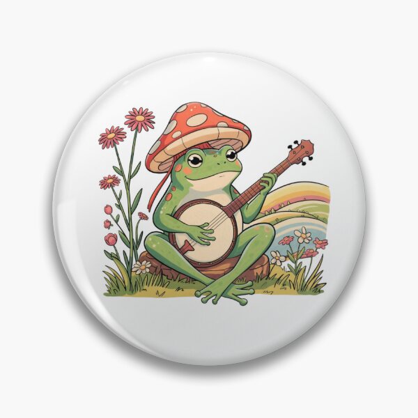 Item preview, Frog playing the banjo designed and sold by SOUFIANE1991.