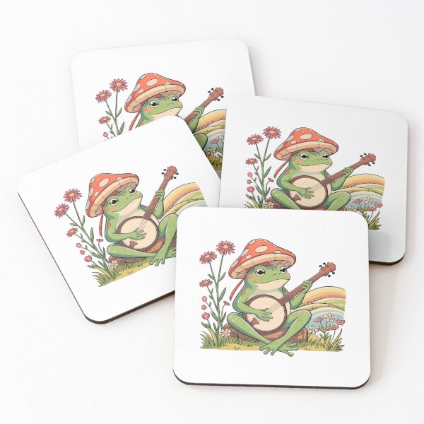 Item preview, Frog playing the banjo designed and sold by SOUFIANE1991.