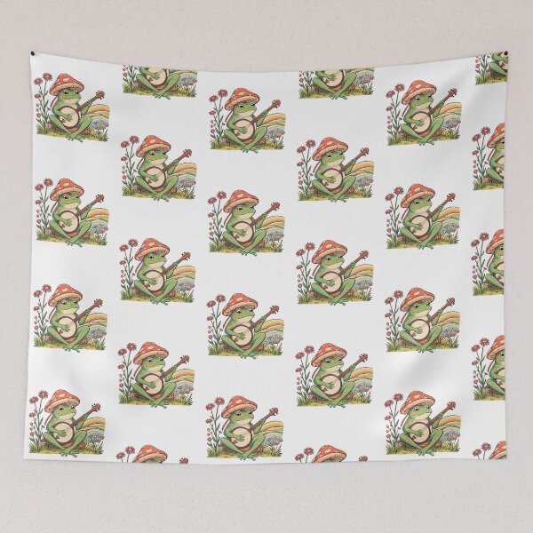 Item preview, Frog playing the banjo designed and sold by SOUFIANE1991.