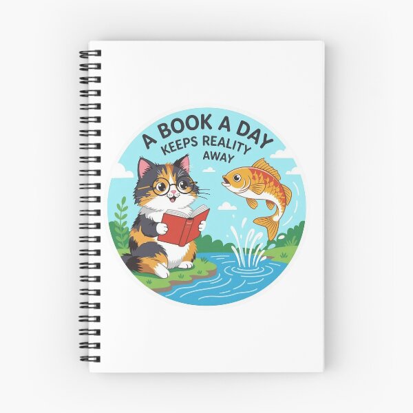 Item preview, A book a day keeps reality away designed and sold by JackFreestone.