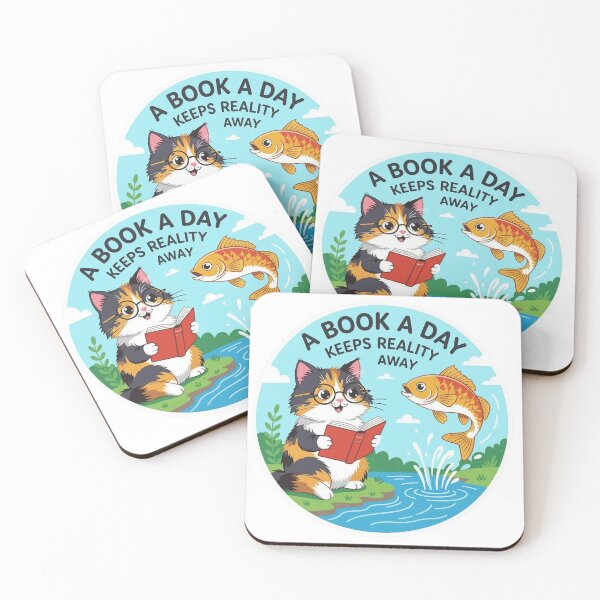 Item preview, A book a day keeps reality away designed and sold by JackFreestone.