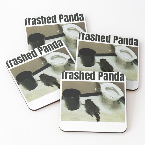 Item preview, Trashed Panda, Funny Drunk Racoon  designed and sold by SnapYourStyle.