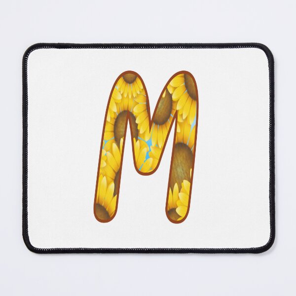 Item preview, Letters, flowers,M designed and sold by Sujinthaiart.