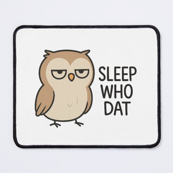 Item preview, Sleep Who Dat – Cool Sloth Sticker designed and sold by Gurjeetpixelart.