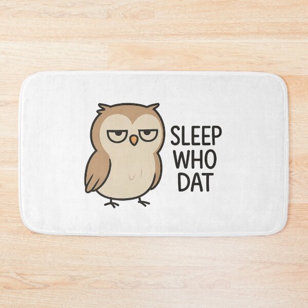 Item preview, Sleep Who Dat – Cool Sloth Sticker designed and sold by Gurjeetpixelart.