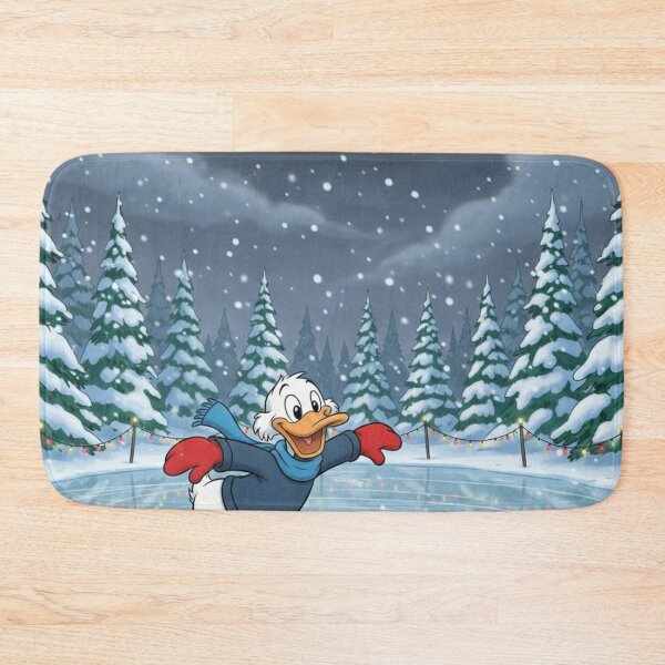 Item preview, Scrooge McDuck Winter Ice Skating Holiday Fun designed and sold by GEK-NERD.