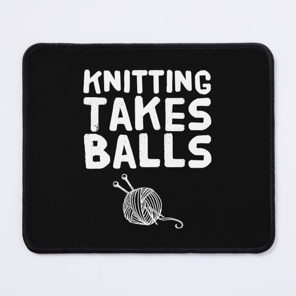 Item preview, Knitting Takes Balls - Knitting Lover designed and sold by CaraRuth.