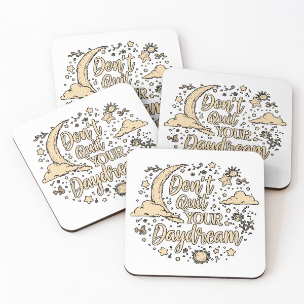 Item preview, Don’t Quit Your Daydream – Vintage Celestial Typography Design designed and sold by Kavya Art.