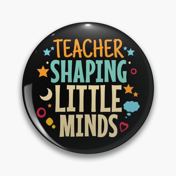 Item preview, Teacher shaping little minds designed and sold by Think4Prints.