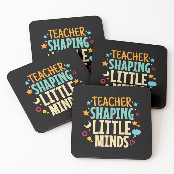 Item preview, Teacher shaping little minds designed and sold by Think4Prints.