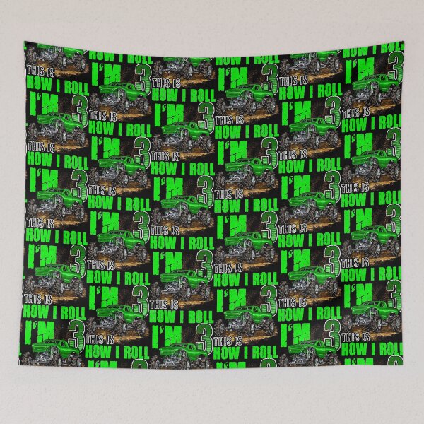 Item preview, I'm 3 This Is How I Roll Monster Truck Birthday designed and sold by JRRTs.