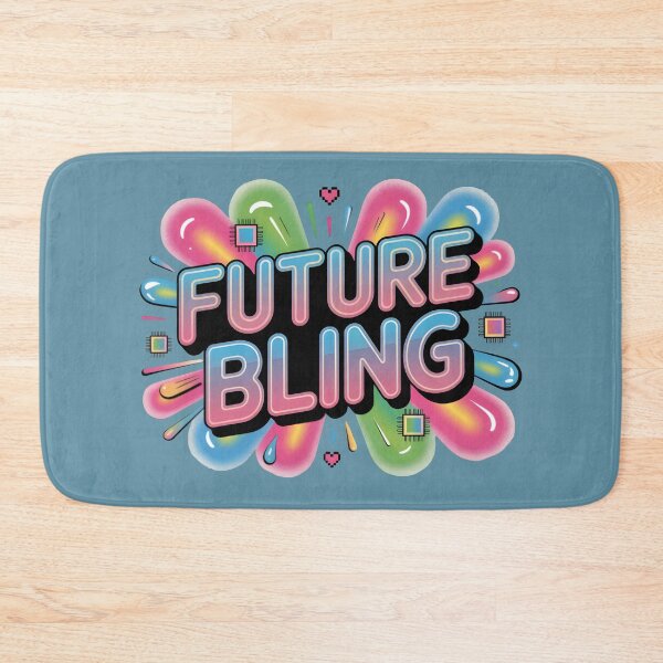 Item preview, Y2K Future Bling Graphic designed and sold by InkWeaveShop.