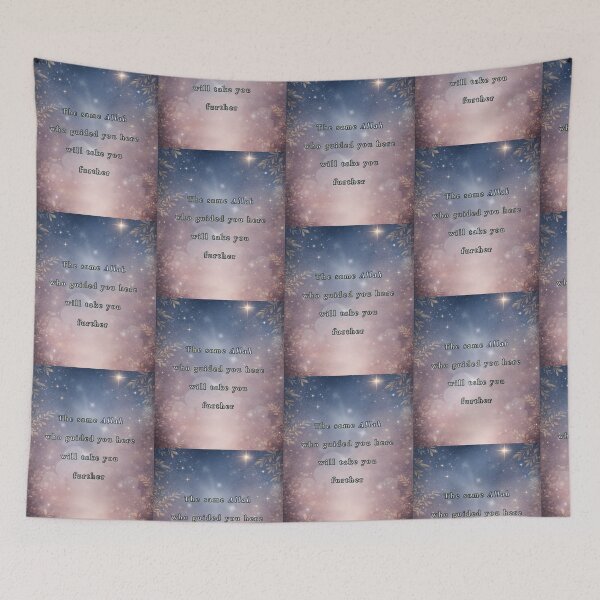 Item preview, The Same Allah Who Guided You Here Will Take You Further – Islamic Reassurance Quote Art designed and sold by BlessedStudio31.
