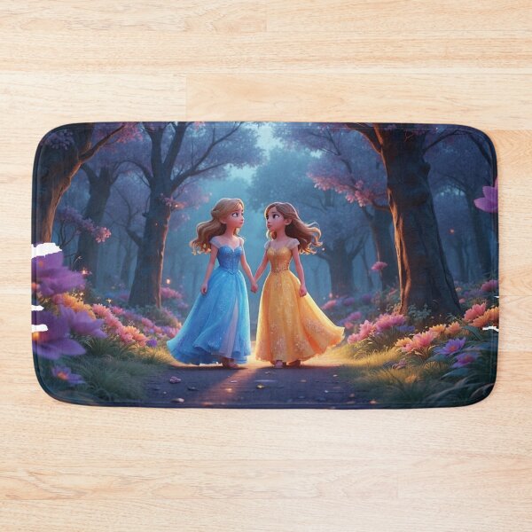 Item preview, Cinderella’s Stepsisters – Elegant Fairytale Sisters Art designed and sold by HopaHope.