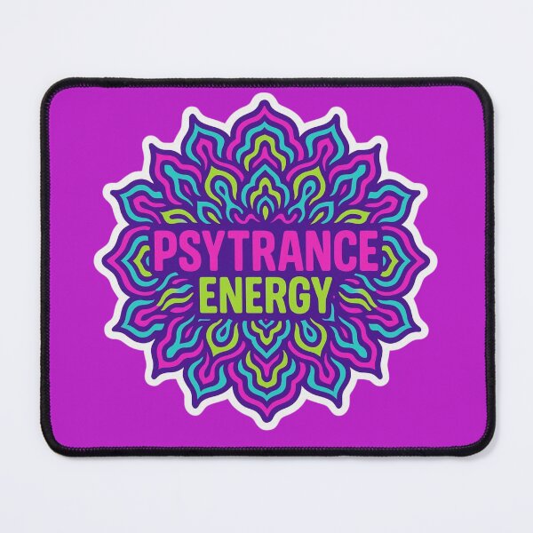 Item preview, Psytrance Energy – Vibrant Psy Mandala Festival designed and sold by |TRSSHOP|.