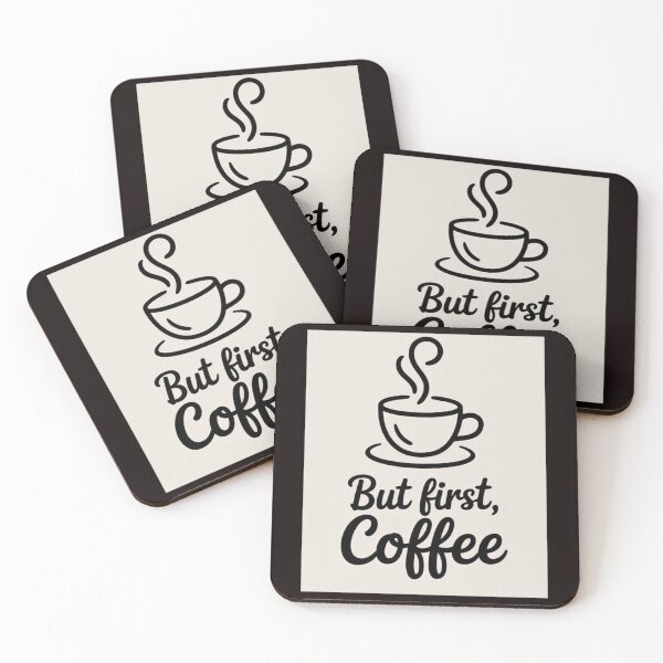 Item preview, But first coffee designed and sold by Agu210.