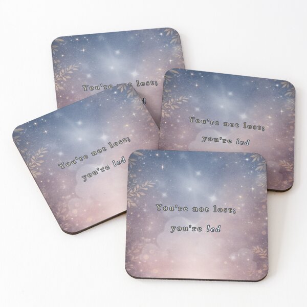 Item preview, You’re Not Lost; You’re Led – Soft Islamic Guidance Quote Design designed and sold by BlessedStudio31.