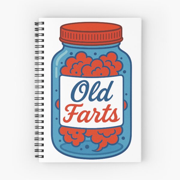 Item preview, Old Farts Vintage Fart Jar Gag Gift designed and sold by Willyboy16.