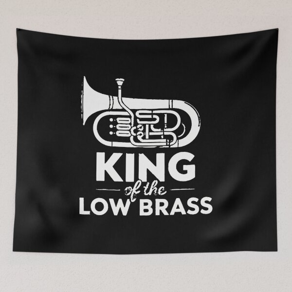 Item preview, King Low Brass Euphoniumist Marching Band Baritone Euphonium designed and sold by CaraRuth.