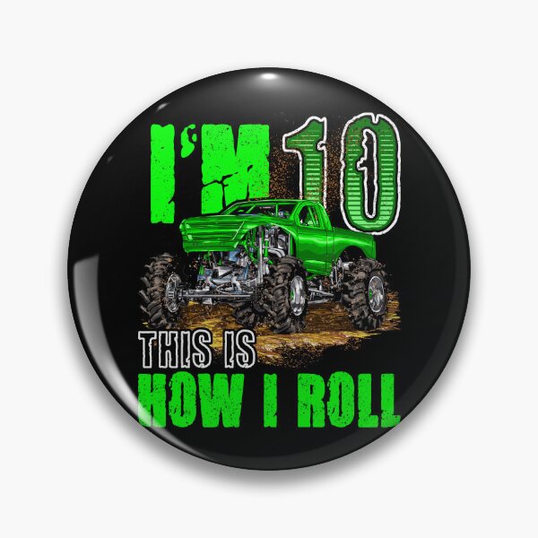 Item preview, I'm 10 This Is How I Roll Monster Truck Birthday designed and sold by JRRTs.