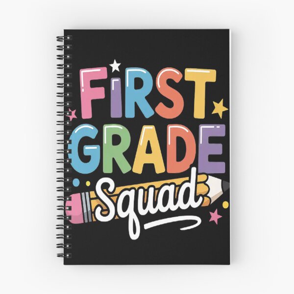 Item preview, 1st First Grade Squad Student Teacher Back To School designed and sold by CottonCandyPrin.