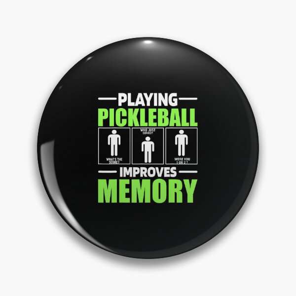 Item preview, Playing Pickleball Improves Memory Dink Player Pickle Ball designed and sold by CaraRuth.