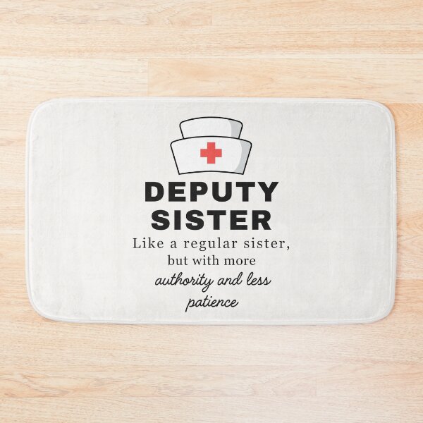 Item preview, Deputy Sister | Charge Nurse | Ward Sister | Funny Nurse Gift Idea designed and sold by Anniko Art Studio.