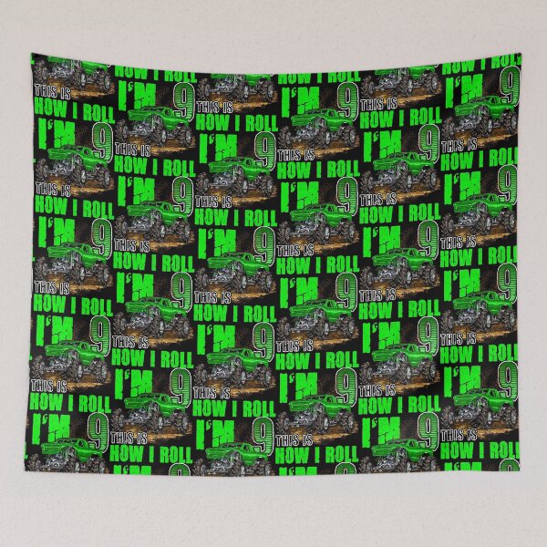 Item preview, I'm 9 This Is How I Roll Monster Truck Birthday designed and sold by JRRTs.